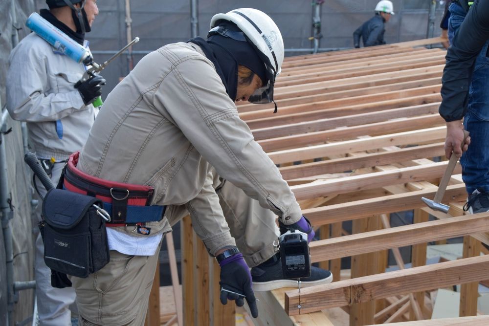 福岡県筑紫野市09　注文住宅建築現場リポート③　～上棟式～