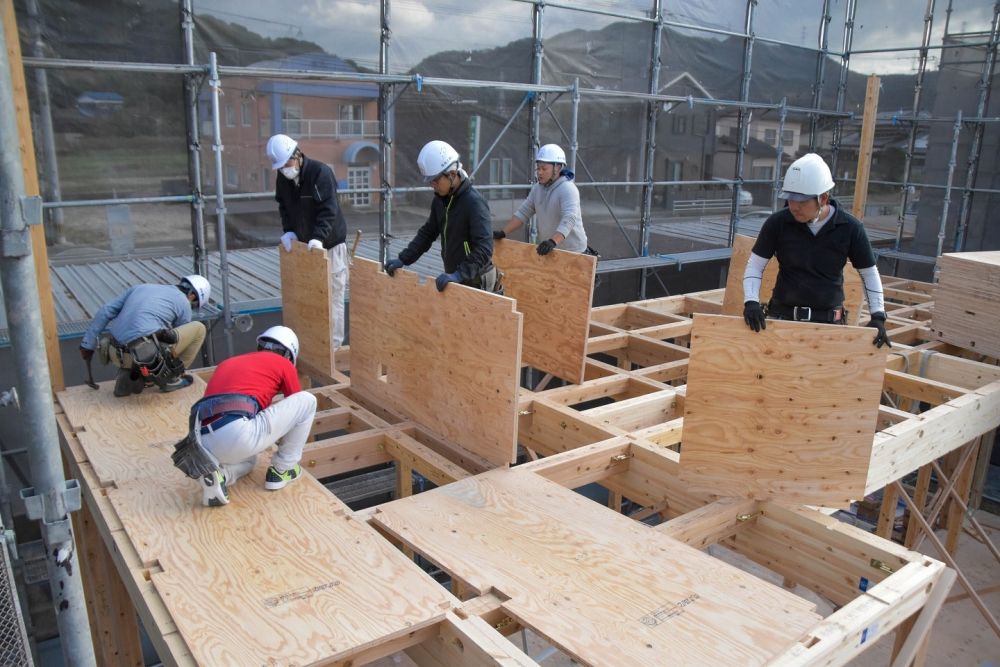 福岡県筑紫野市09　注文住宅建築現場リポート③　～上棟式～