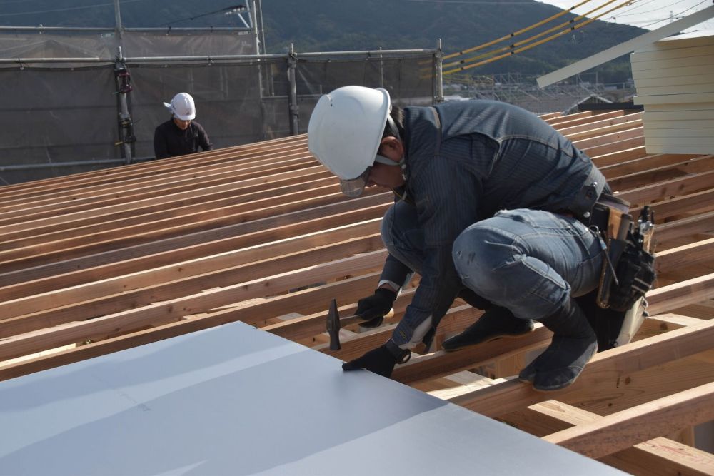 福岡県筑紫野市09　注文住宅建築現場リポート③　～上棟式～