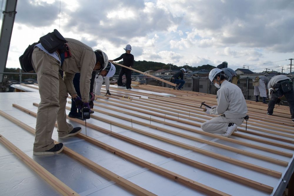 福岡県筑紫野市09　注文住宅建築現場リポート③　～上棟式～