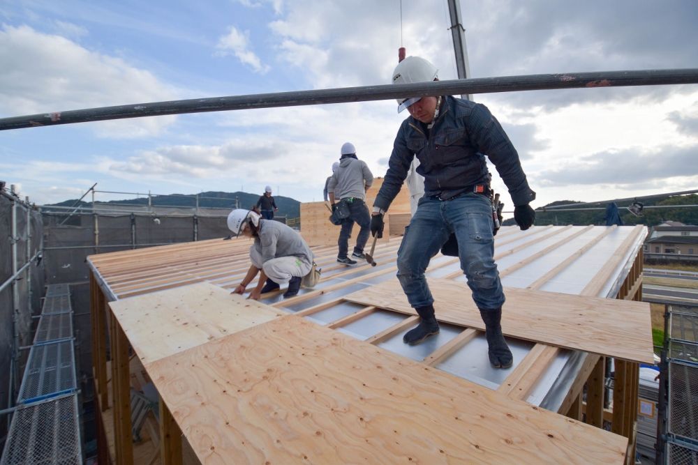 福岡県筑紫野市09　注文住宅建築現場リポート③　～上棟式～