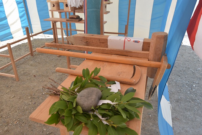 「福岡市博多区01」注文住宅現場リポート①【地鎮祭】