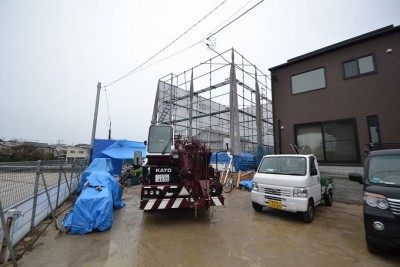 福岡市南区12　注文住宅建築現場リポート⑤　～上棟式～