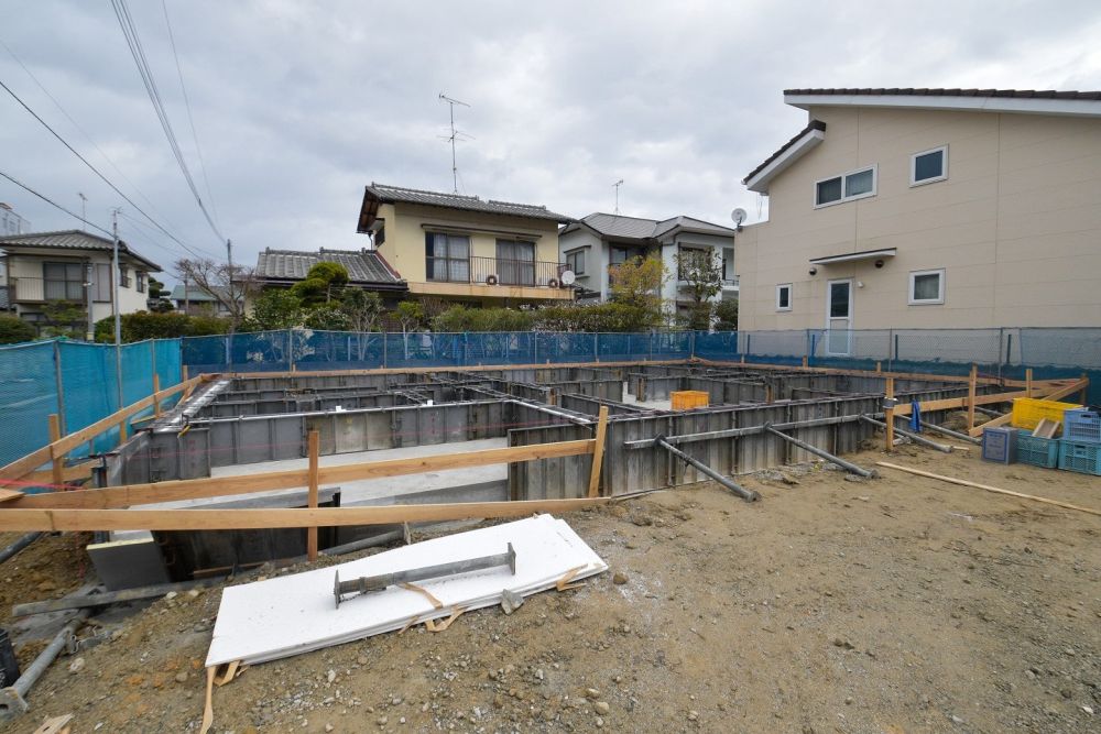 「福岡市早良区飯倉01」注文住宅現場リポート②【基礎工事】【型枠】