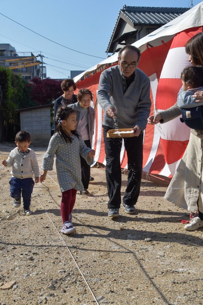 福岡市南区19　注文住宅建築現場リポート①　～地鎮祭～