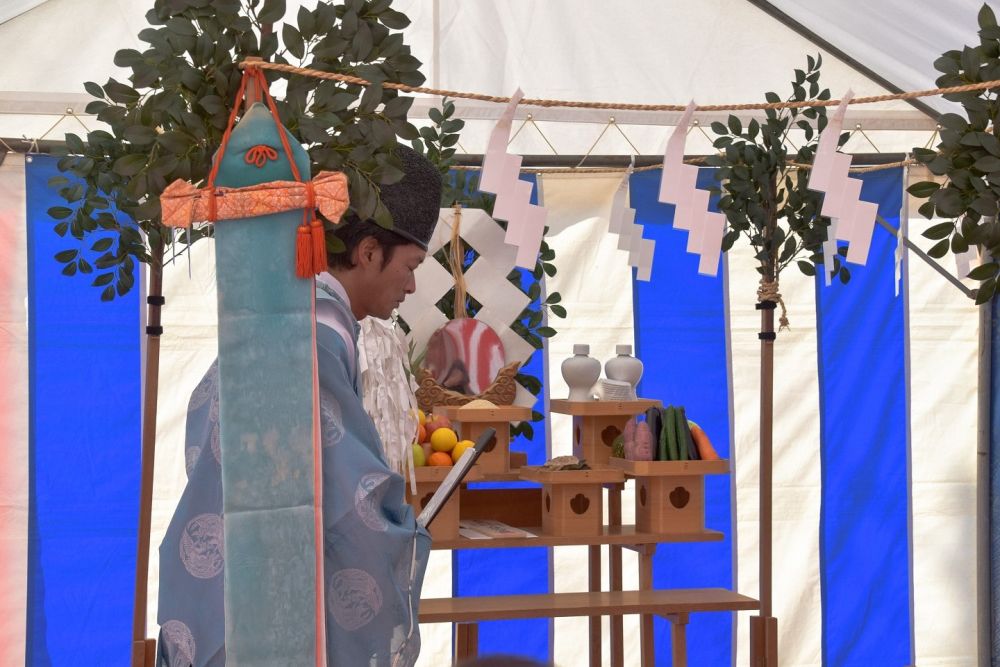 「福岡市南区19」注文住宅現場リポート①【地鎮祭】