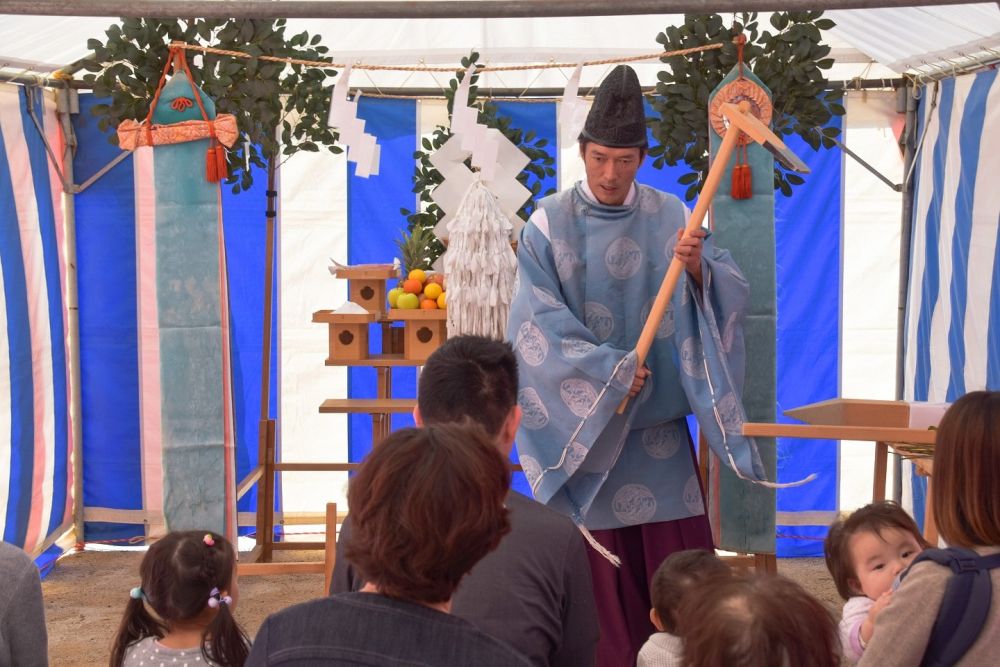 「福岡市南区19」注文住宅現場リポート①【地鎮祭】
