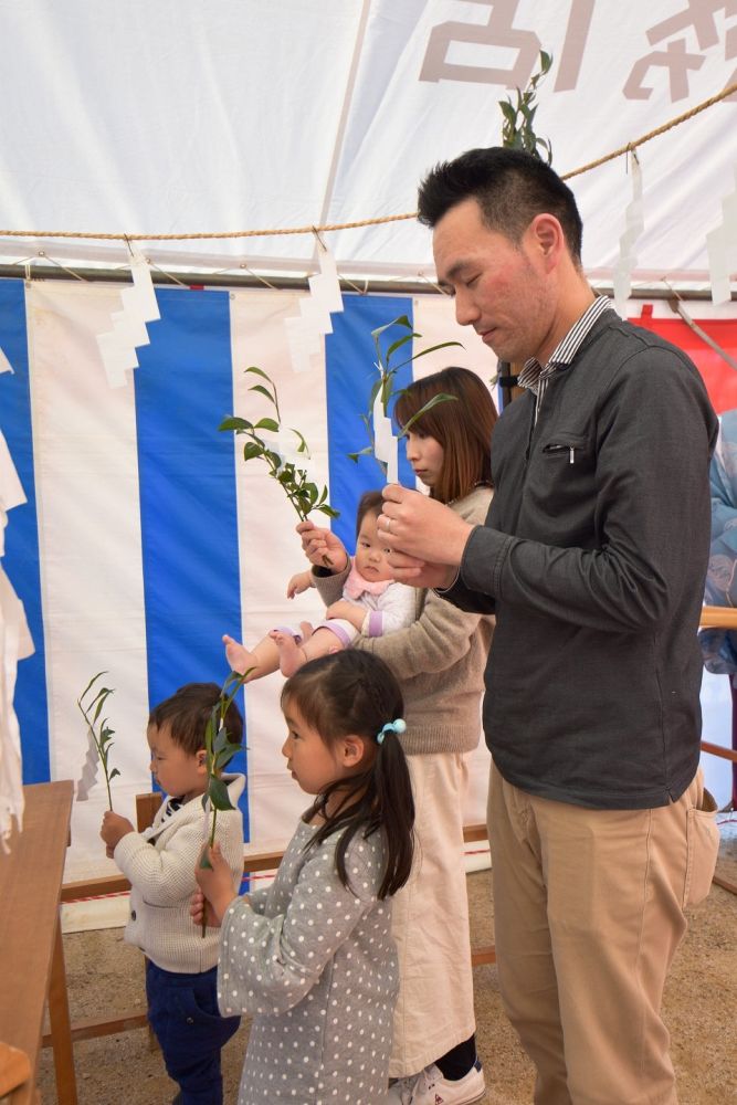 「福岡市南区19」注文住宅現場リポート①【地鎮祭】