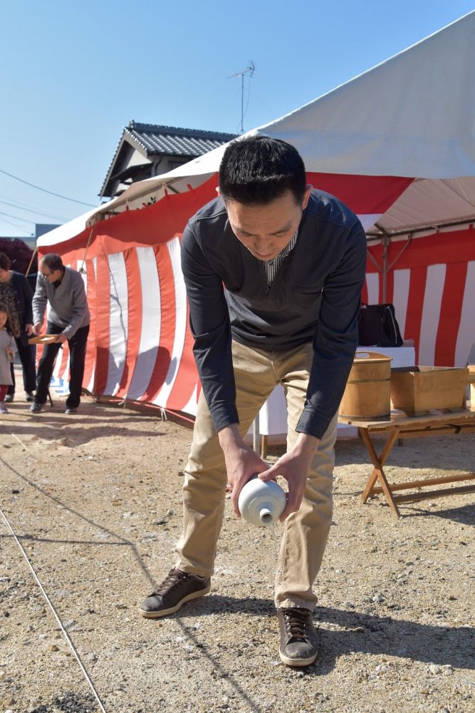 「福岡市南区19」注文住宅現場リポート①【地鎮祭】