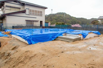 福岡県福津市東福間01　注文住宅建築現場リポート②