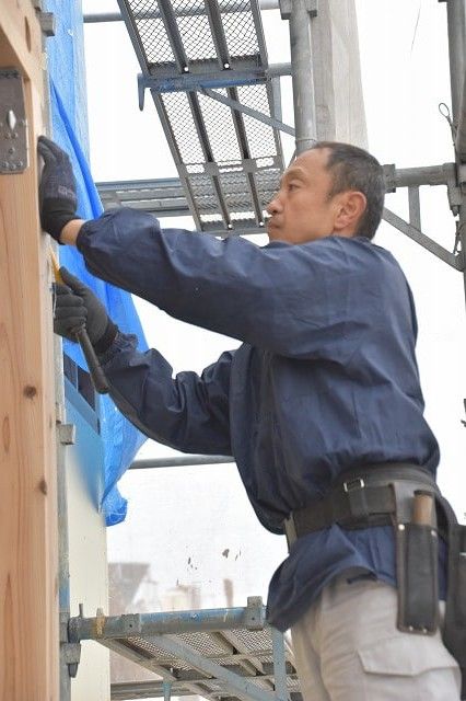 「福岡市南区14」注文住宅現場リポート⑥【木工事】【面材】