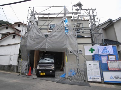 福岡市博多区空港前03　注文住宅建築現場リポート⑧