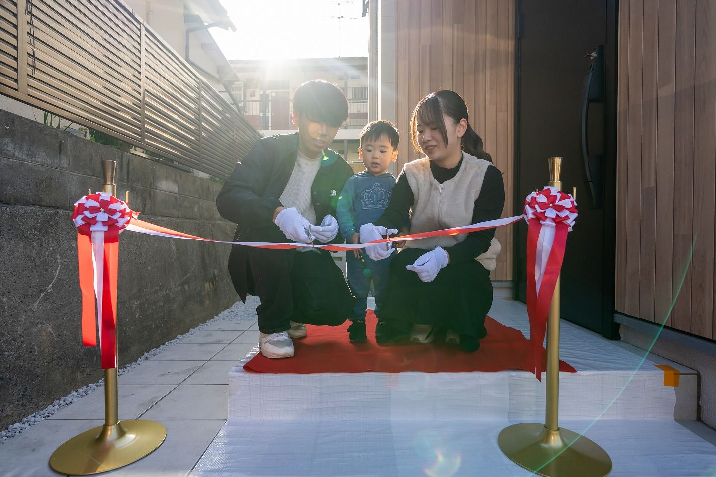 北九州市八幡西区塔野01」注文住宅現場リポート⑥【お引き渡し式