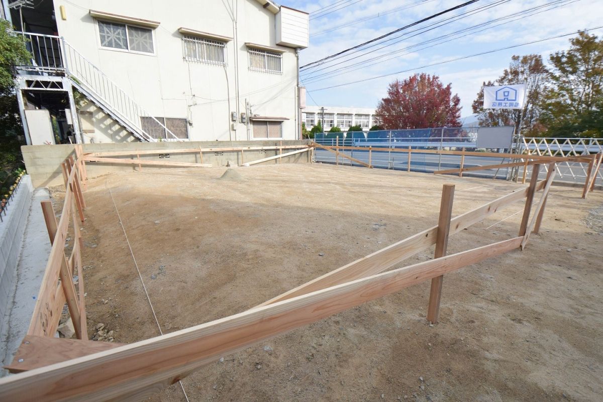 「春日市11」注文住宅現場リポート②【基礎工事】【遣り方】