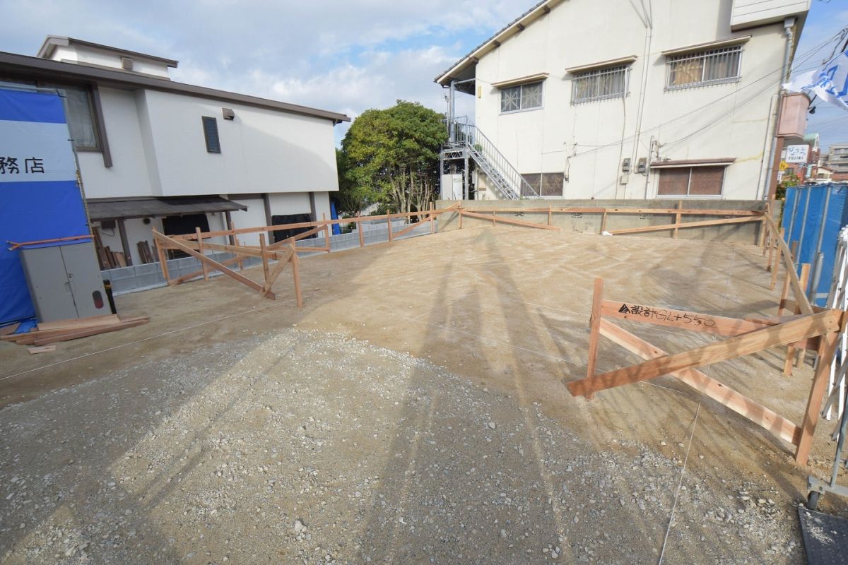 福岡県春日市11　注文住宅建築現場リポート②　～基礎工事・遣り方～