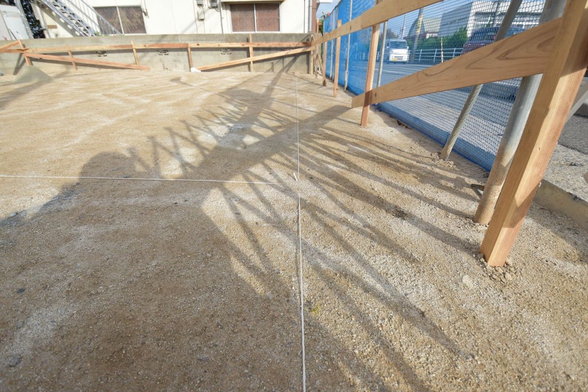 「春日市11」注文住宅現場リポート②【基礎工事】【遣り方】
