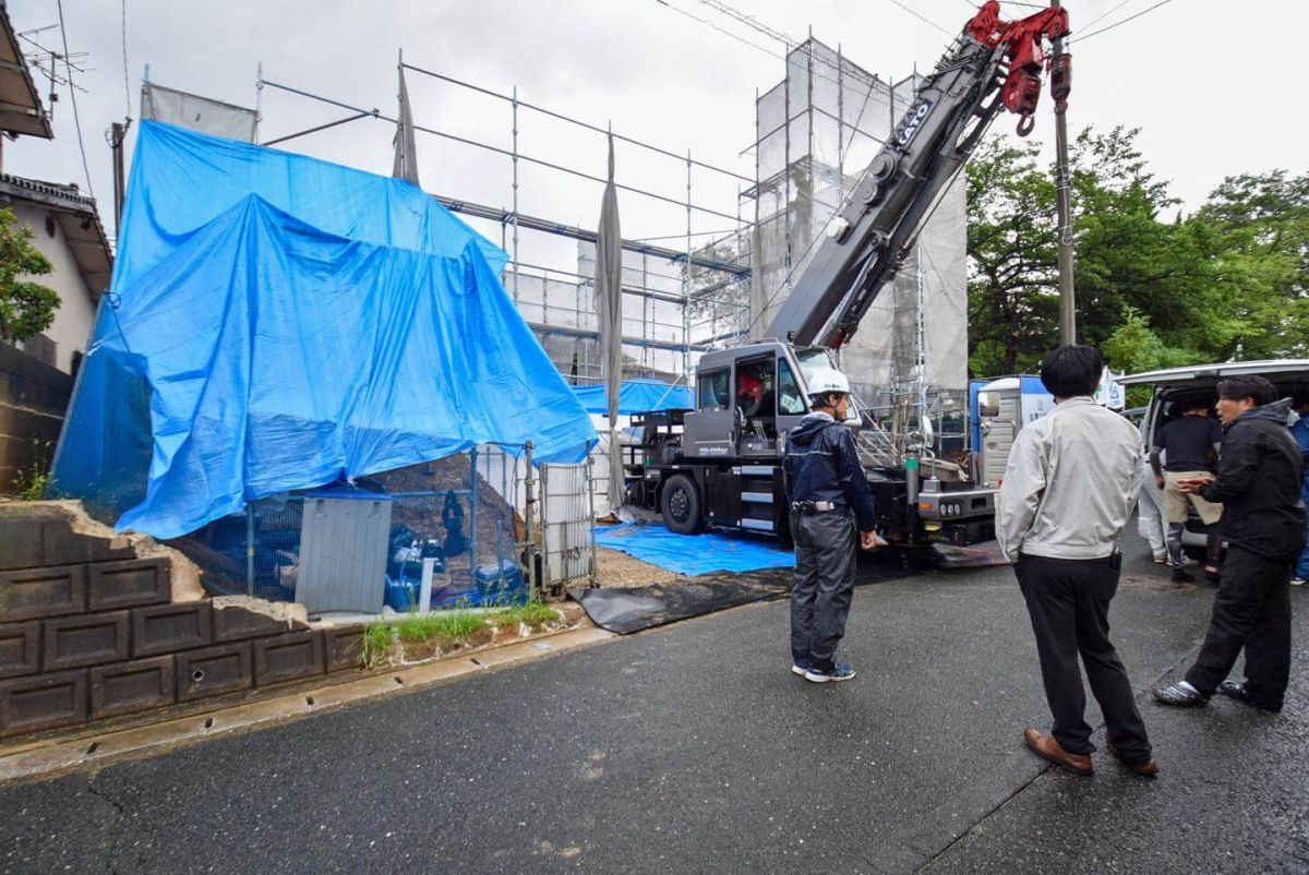 福岡県飯塚市02　注文住宅建築現場リポート③　～上棟式・前半～ 