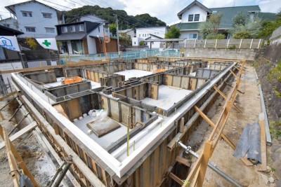 「太宰府市11」注文住宅現場リポート②【基礎工事】