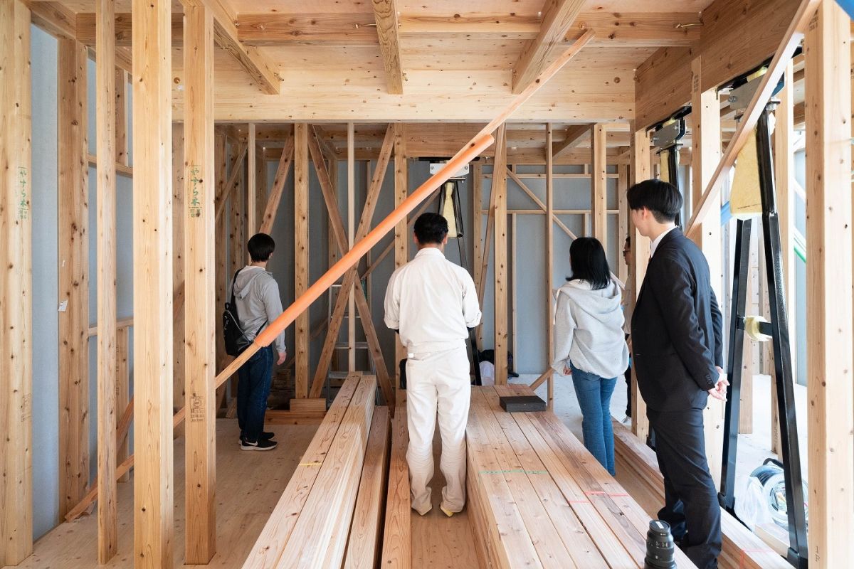 「福岡市南区25」注文住宅現場リポート②【上棟式】