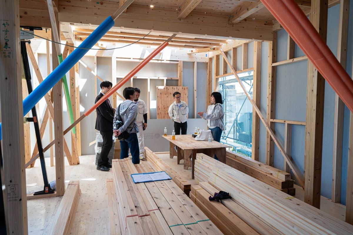 「福岡市南区25」注文住宅現場リポート②【上棟式】