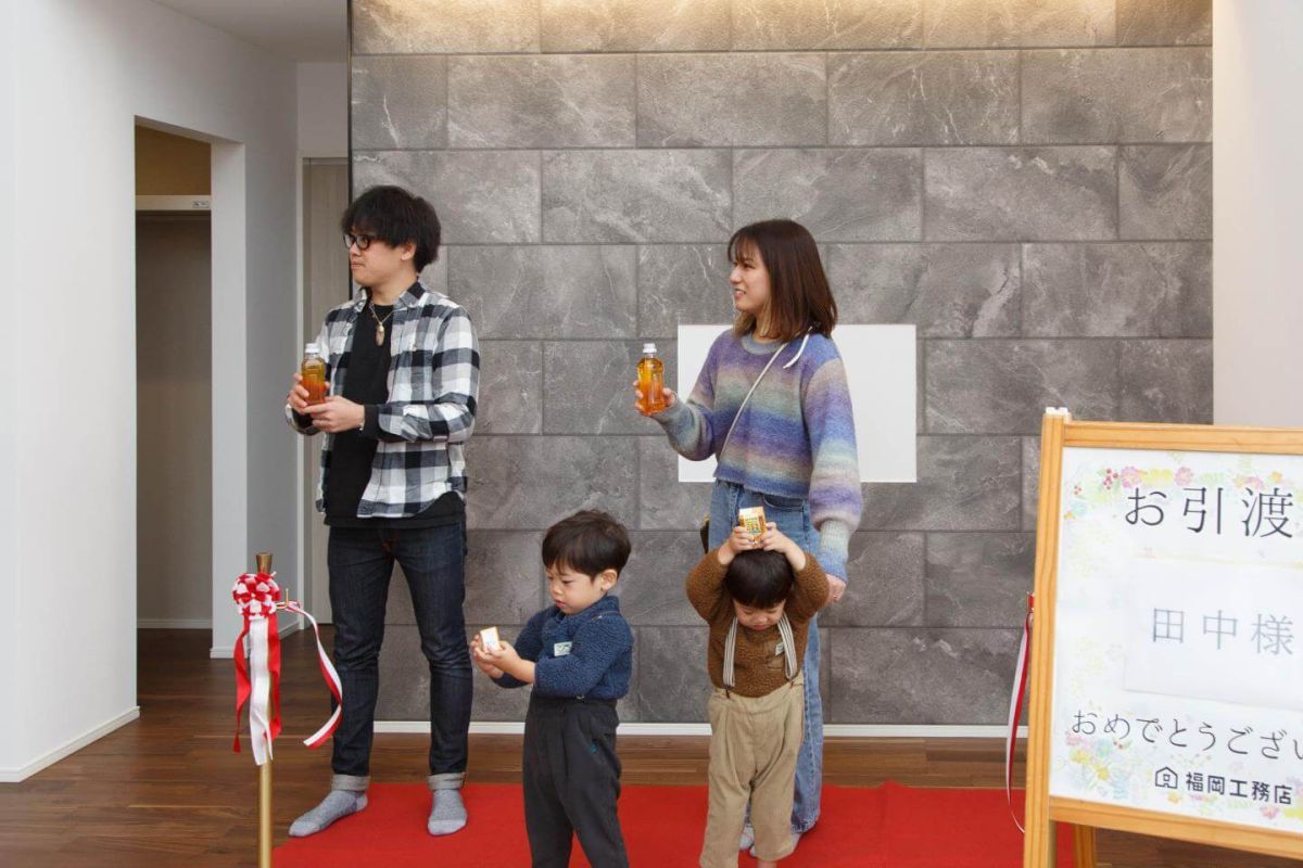 「北九州市若松区二島01」注文住宅現場リポート⑥【お引き渡し式】