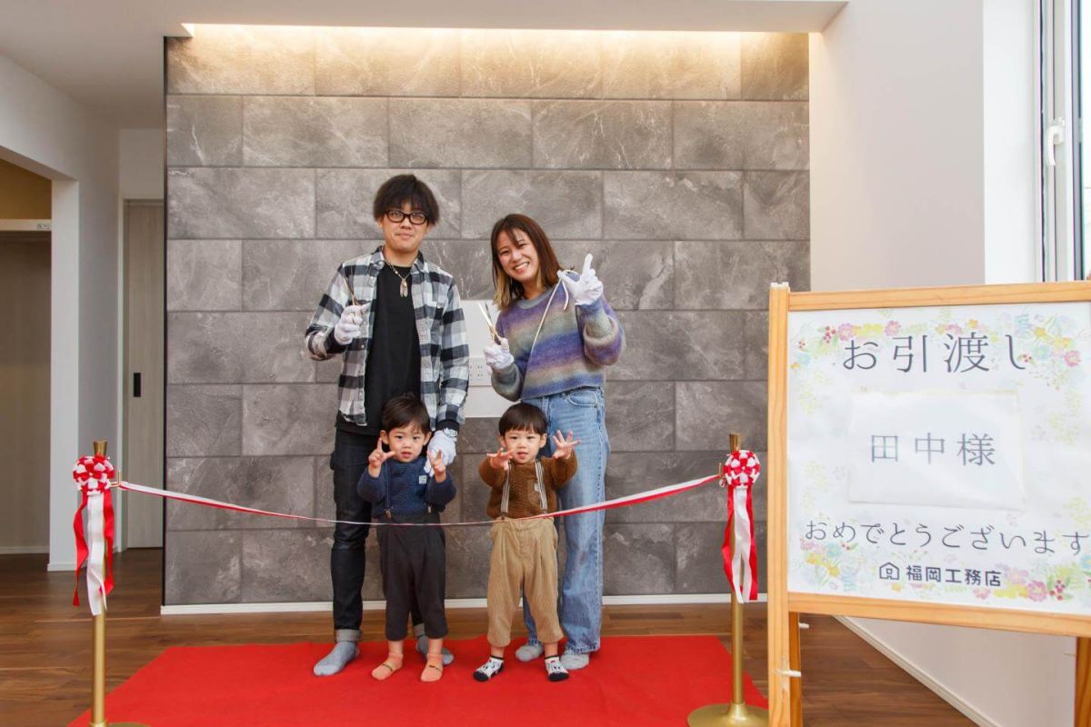 「北九州市若松区二島01」注文住宅現場リポート⑥【お引き渡し式】