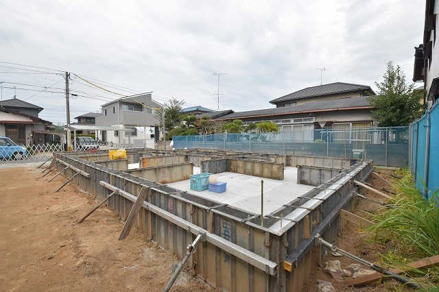 「古賀市02」注文住宅現場リポート②【基礎工事】【立ち上がりコン】