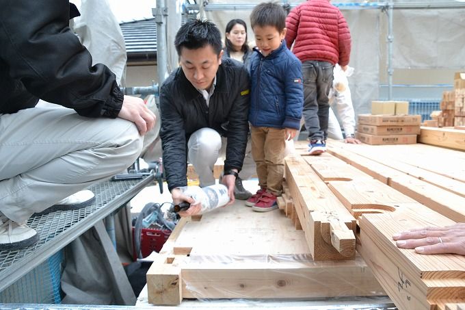 「福岡市南区13」注文住宅現場リポート⑥【上棟式】