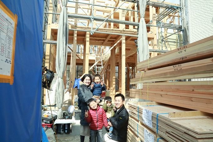 「福岡市南区13」注文住宅現場リポート⑥【上棟式】