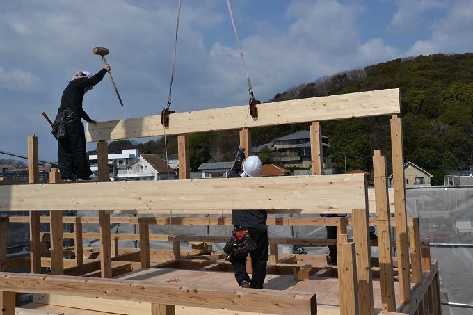 「福岡市南区13」注文住宅現場リポート⑥【上棟式】