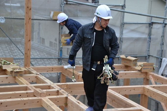 「福岡市南区13」注文住宅現場リポート⑥【上棟式】