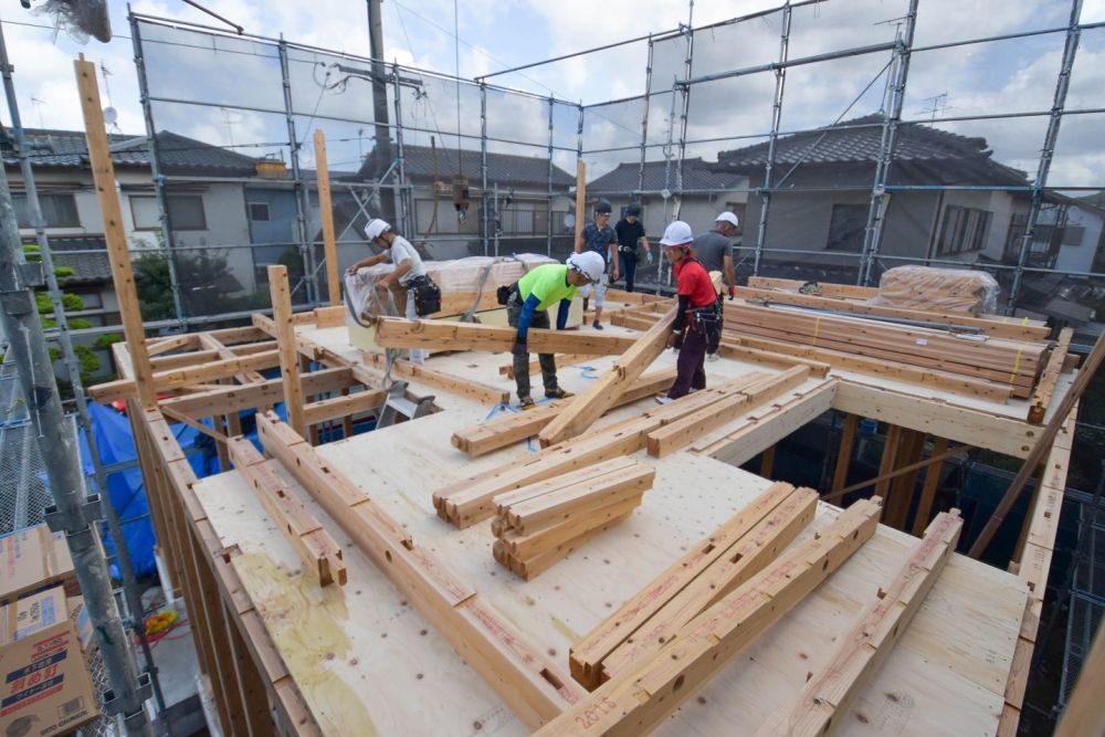 福岡県早良区野芥01　注文住宅建築現場リポート④　～上棟式～