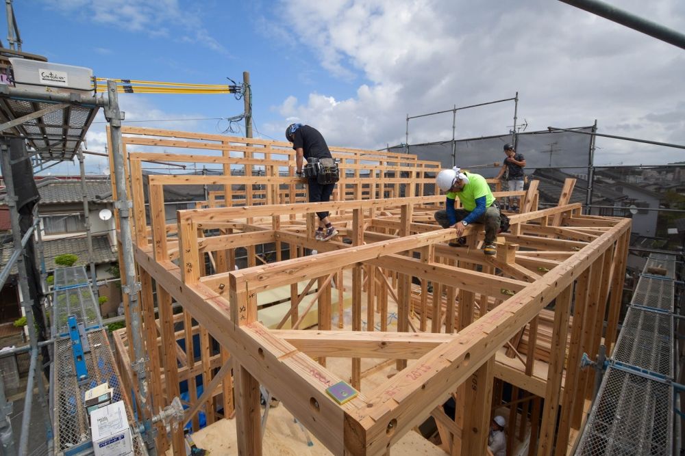 福岡県早良区野芥01　注文住宅建築現場リポート④　～上棟式～