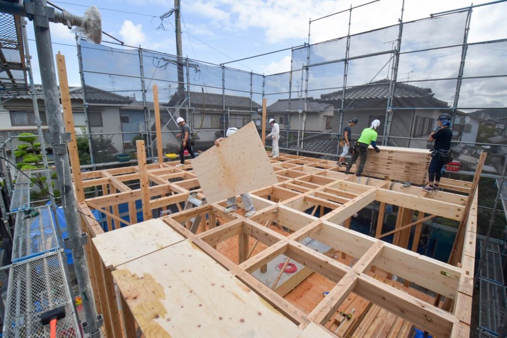 福岡県早良区野芥01　注文住宅建築現場リポート④　～上棟式～