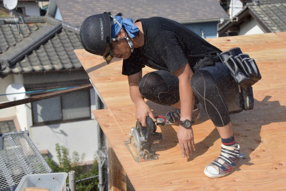 福岡県早良区野芥01　注文住宅建築現場リポート④　～上棟式～