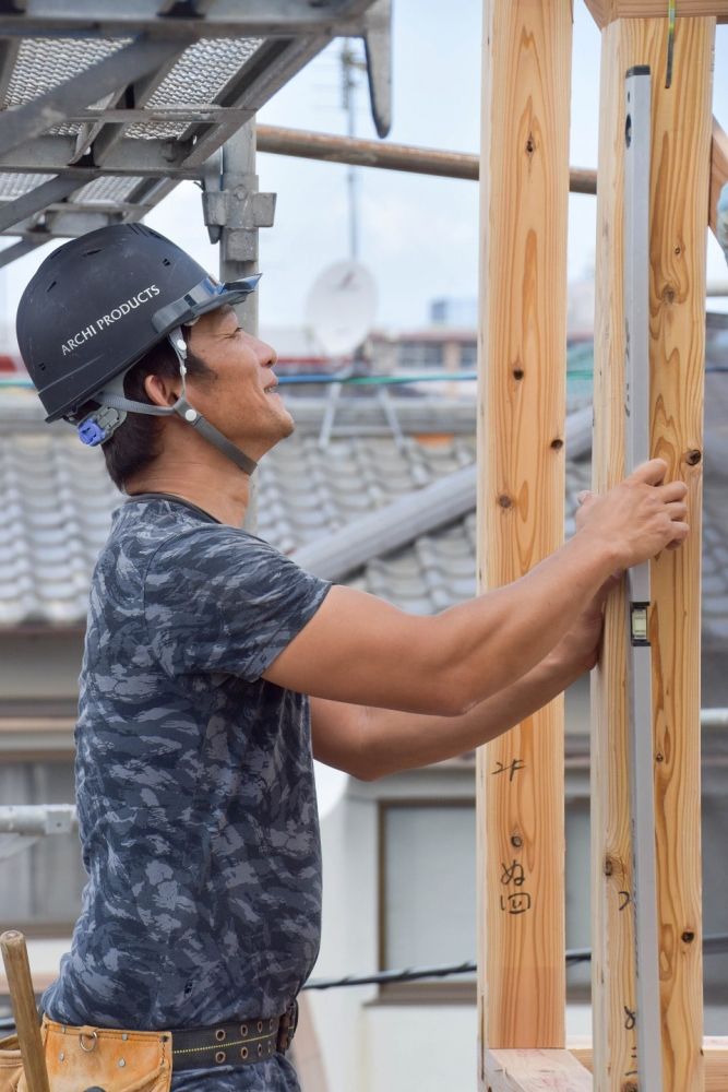 「福岡市早良区野芥01」注文住宅現場リポート④【上棟式】
