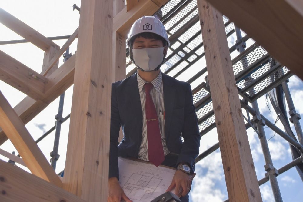 「福岡市早良区野芥01」注文住宅現場リポート④【上棟式】