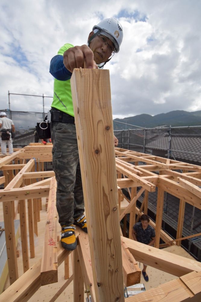 福岡県早良区野芥01　注文住宅建築現場リポート④　～上棟式～