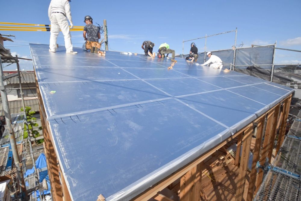 福岡県早良区野芥01　注文住宅建築現場リポート④　～上棟式～