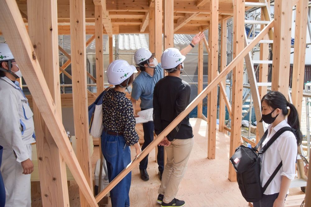 「福岡市早良区野芥01」注文住宅現場リポート④【上棟式】