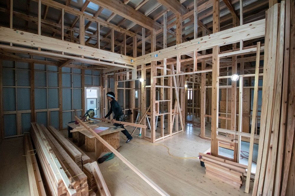 「糟屋郡久山町01」注文住宅現場リポート⑦【木工事】【下地】