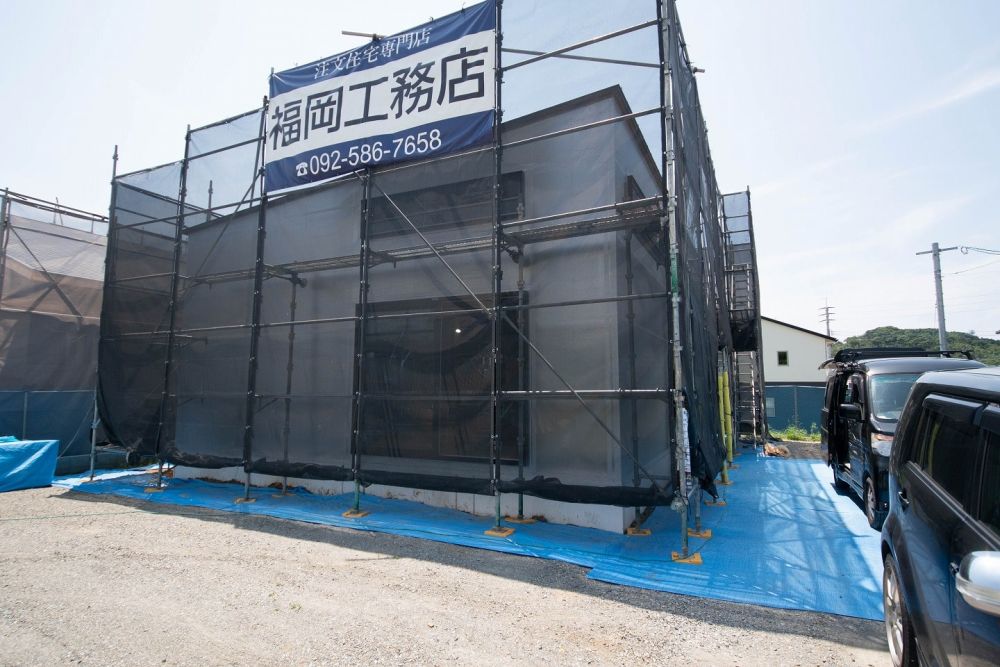 「糟屋郡久山町01」注文住宅現場リポート⑦【木工事】【下地】