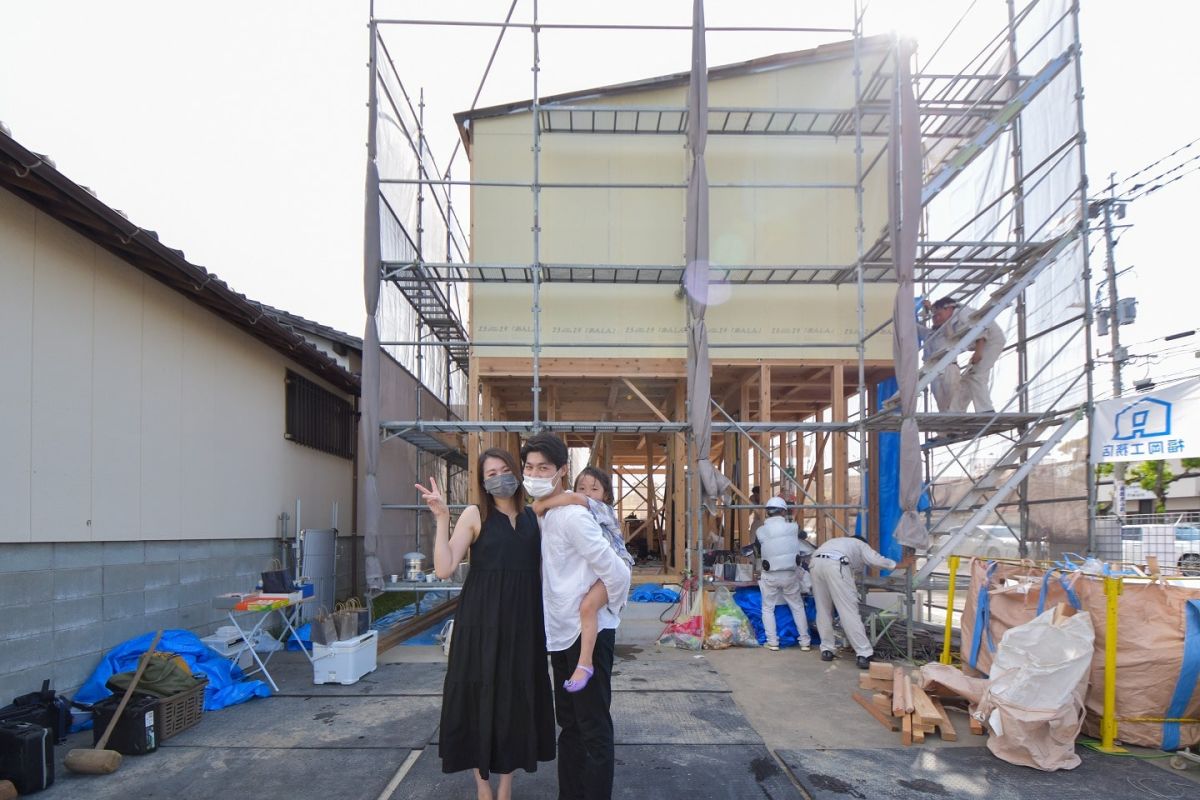 「糟屋郡志免町05」注文住宅現場リポート④【上棟式】