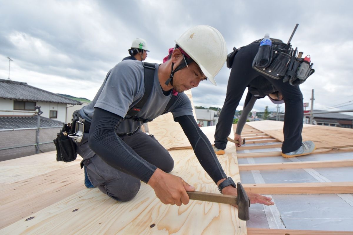 福岡県糟屋郡志免町05　注文住宅建築現場リポート④　～上棟式・後編～