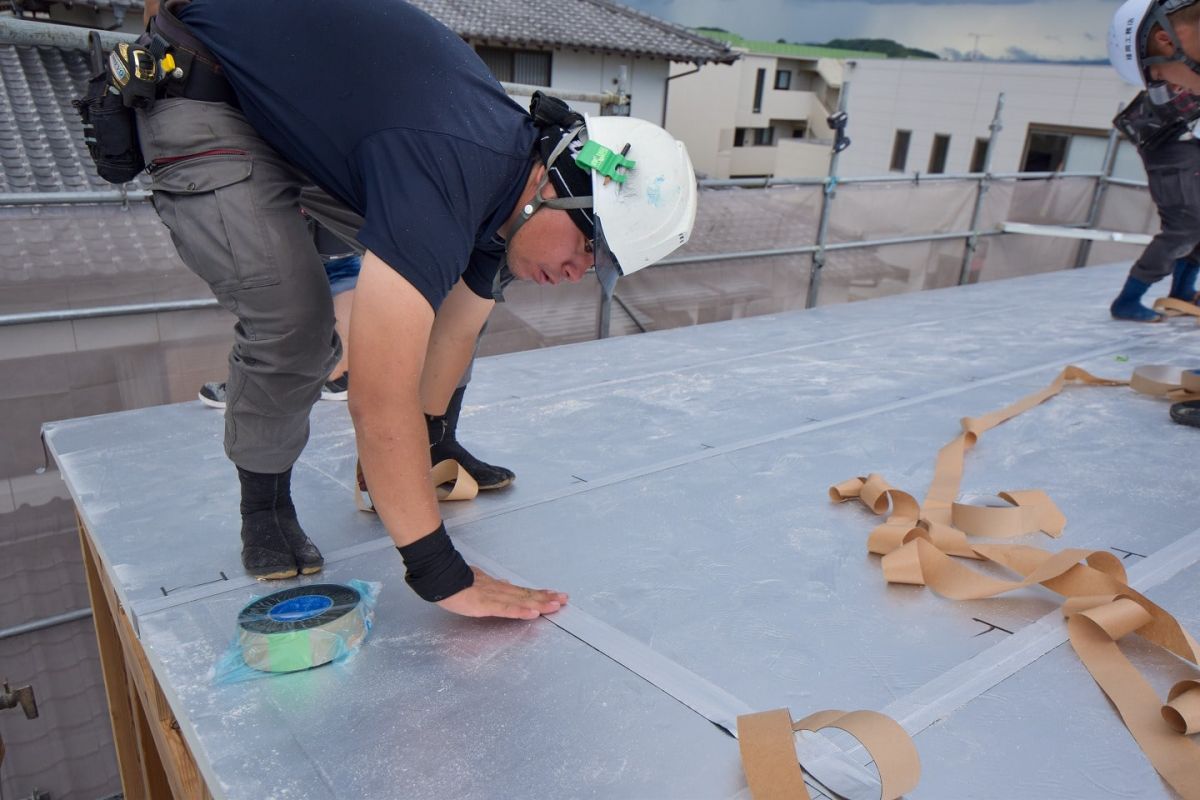 福岡県糟屋郡志免町05　注文住宅建築現場リポート④　～上棟式・後編～