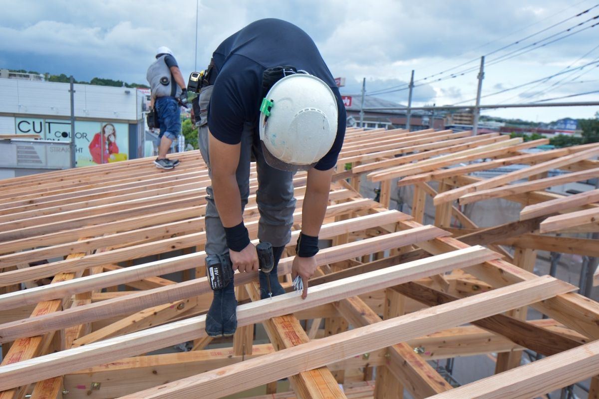 福岡県糟屋郡志免町05　注文住宅建築現場リポート④　～上棟式・後編～