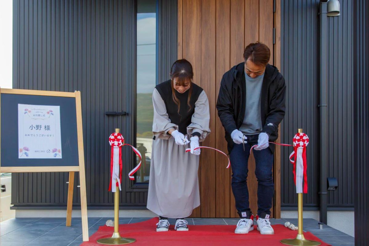 「田川郡香春町01」注文住宅現場リポート⑥【お引き渡し式】