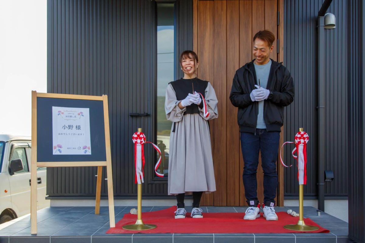 「田川郡香春町01」注文住宅現場リポート⑥【お引き渡し式】