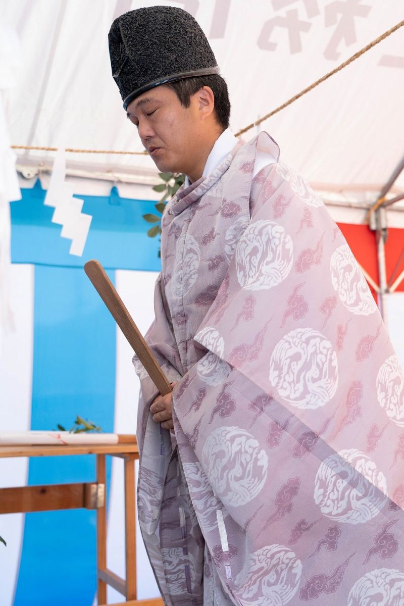 「福岡市早良区12」注文住宅現場リポート①【地鎮祭】
