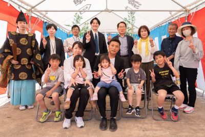 「田川市01」注文住宅現場リポート①【地鎮祭】